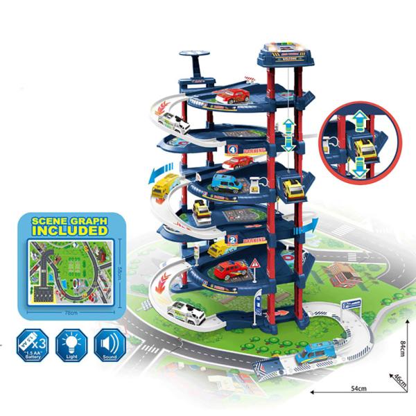 Großhandel B2B  Parkhaus Spielzeug Parkgarage Spielset【A327】
